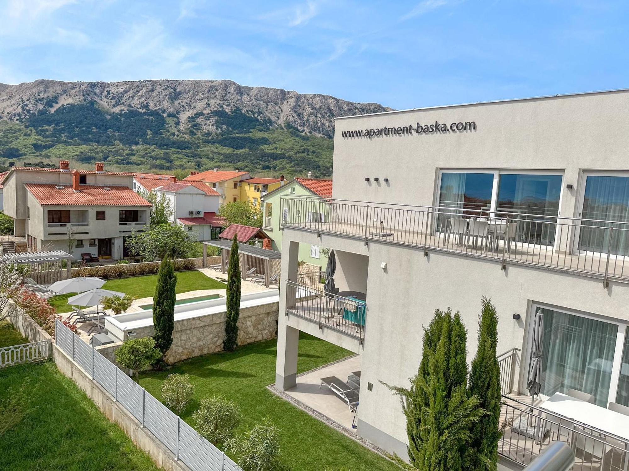 Apartment Baska, Exklusive Apartments Mit Poolarea In Baska, Krk - Kroatien Exterior foto